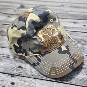 KUIU Ultralight Hunting Camo Hat One Size Ram Logo Nylon Cap Outdoor Gear